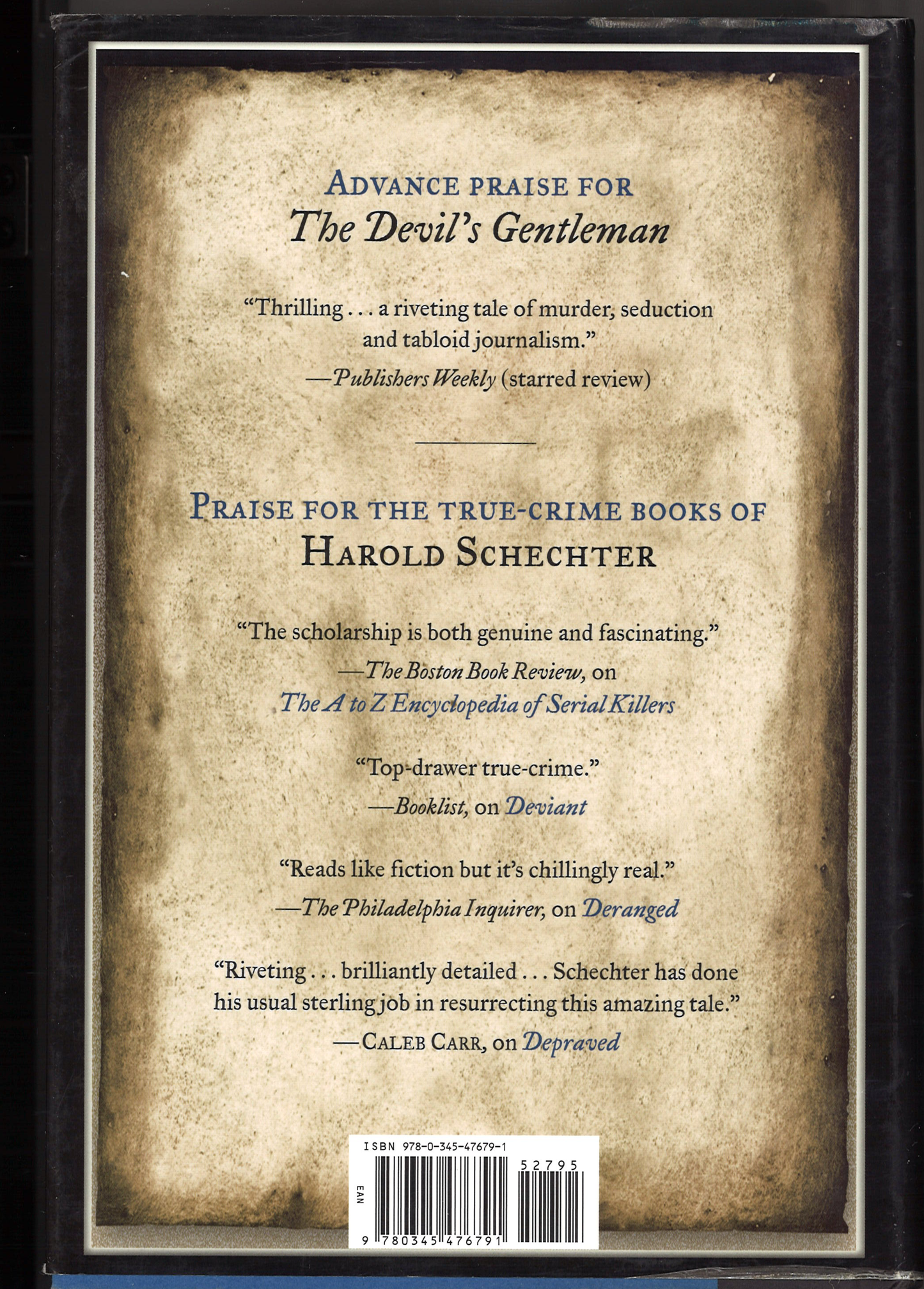 The Devil's Gentleman: Privilege, Poison, and the Trial That Ushered in the Twentieth Century