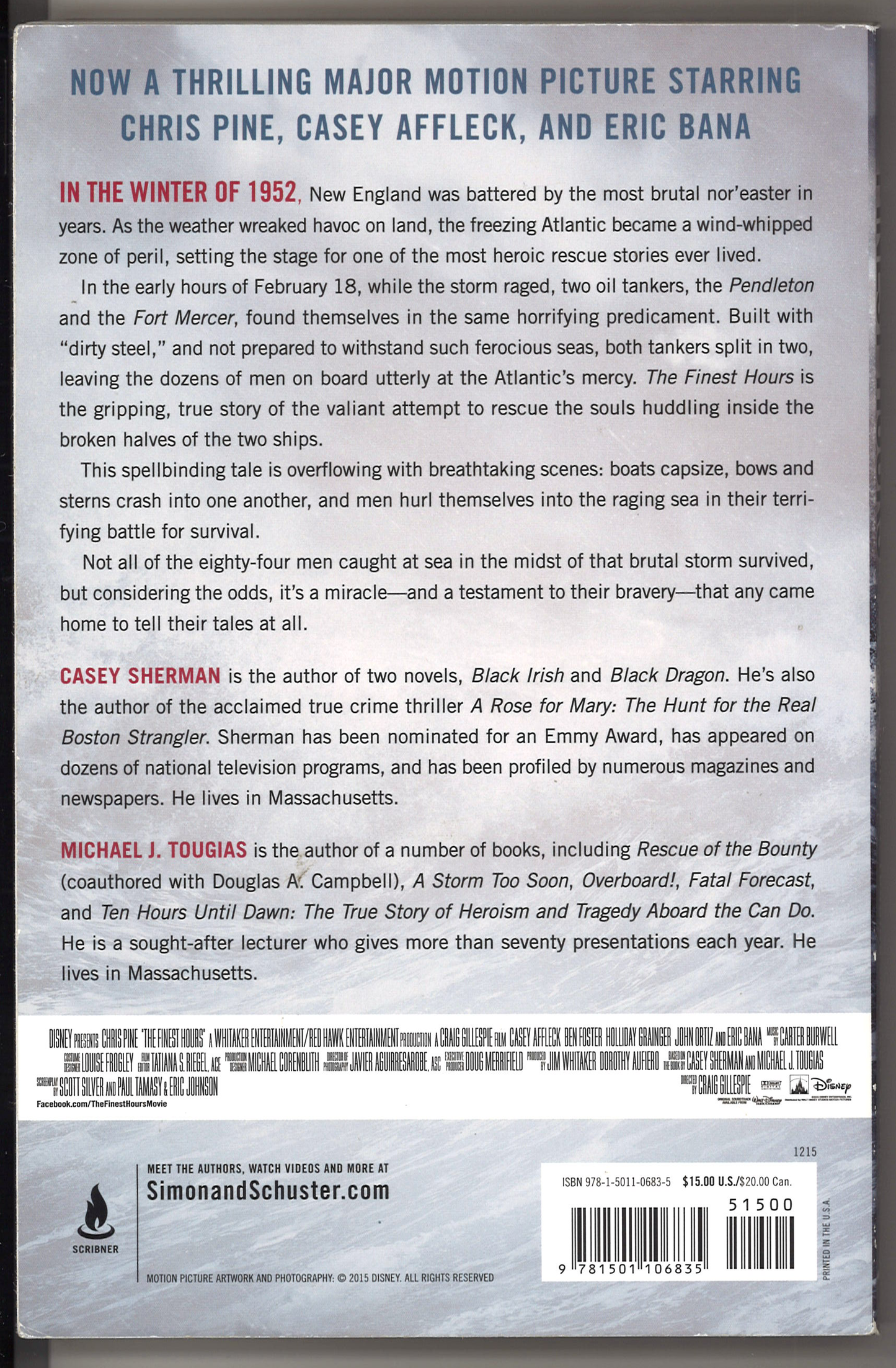 The Finest Hours: The True Story of the U.S. Coast Guard's Most Daring Sea Rescue