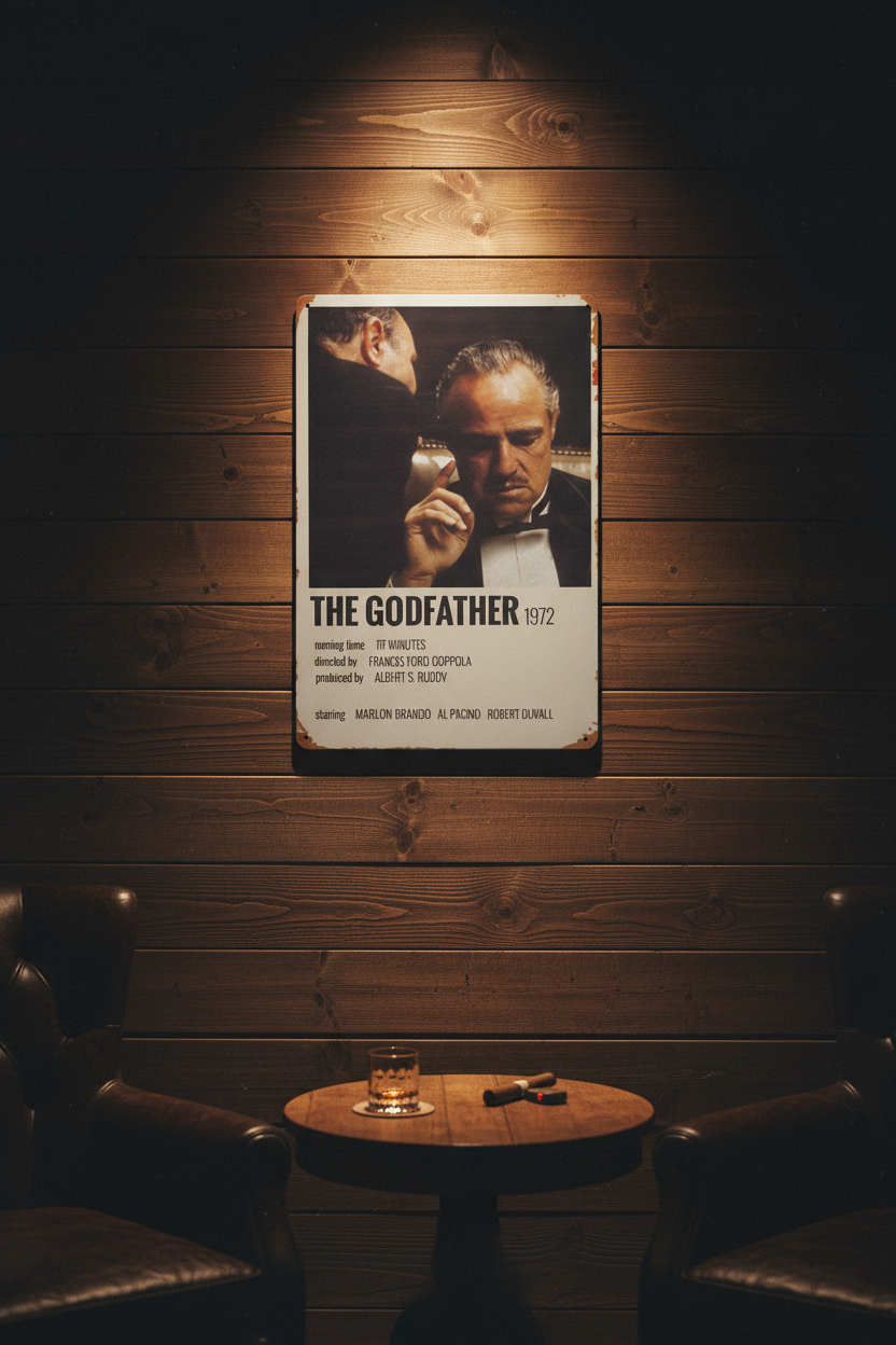 The Godfather 1972 - Metal Sign