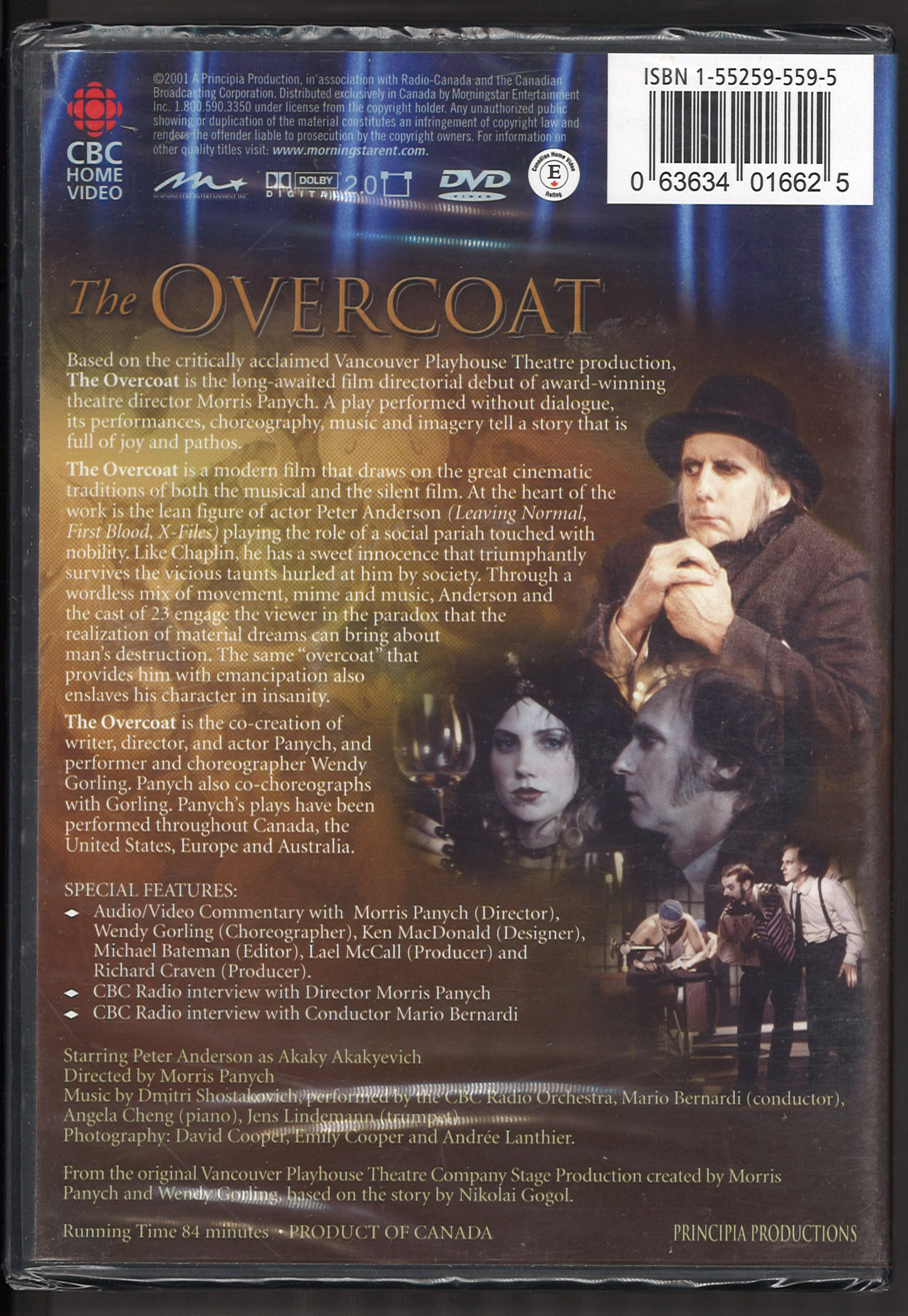 The Overcoat - CBC Home Video - DVD