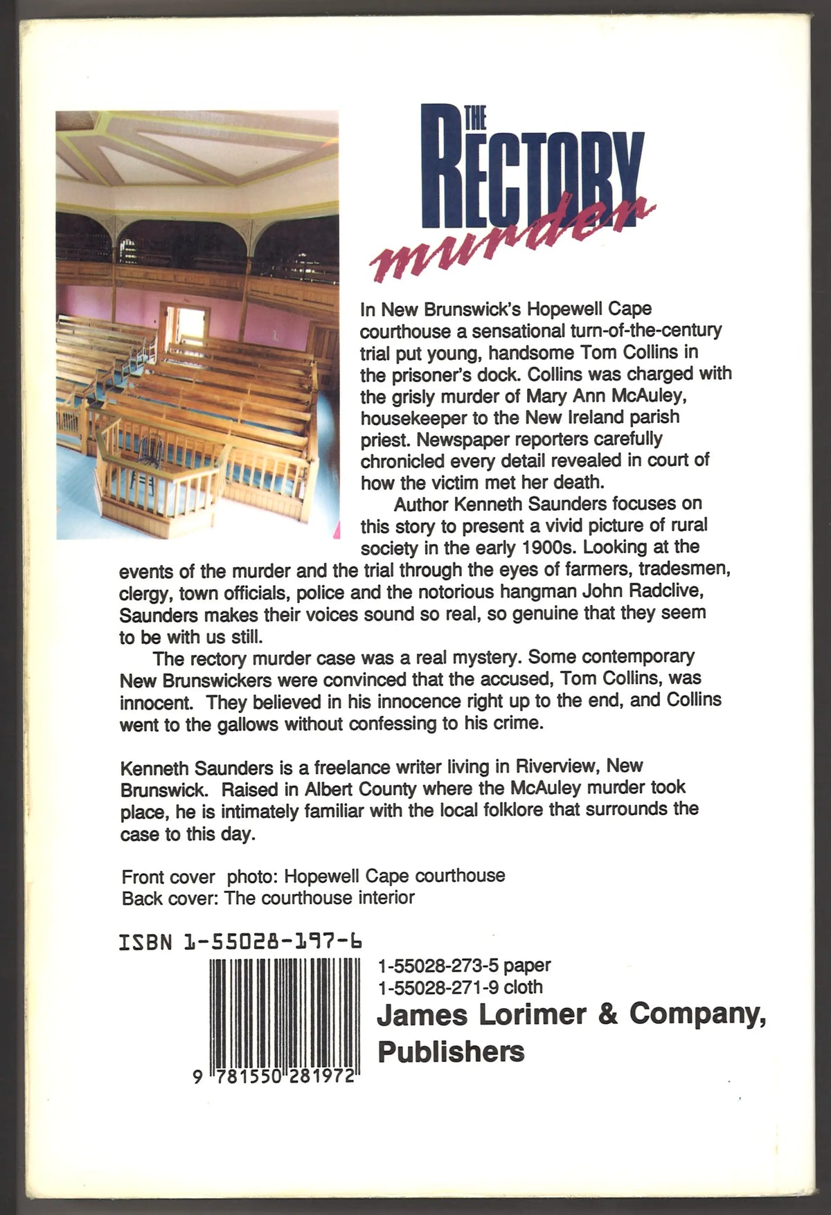 The Rectory Murder by Kenneth Saunders