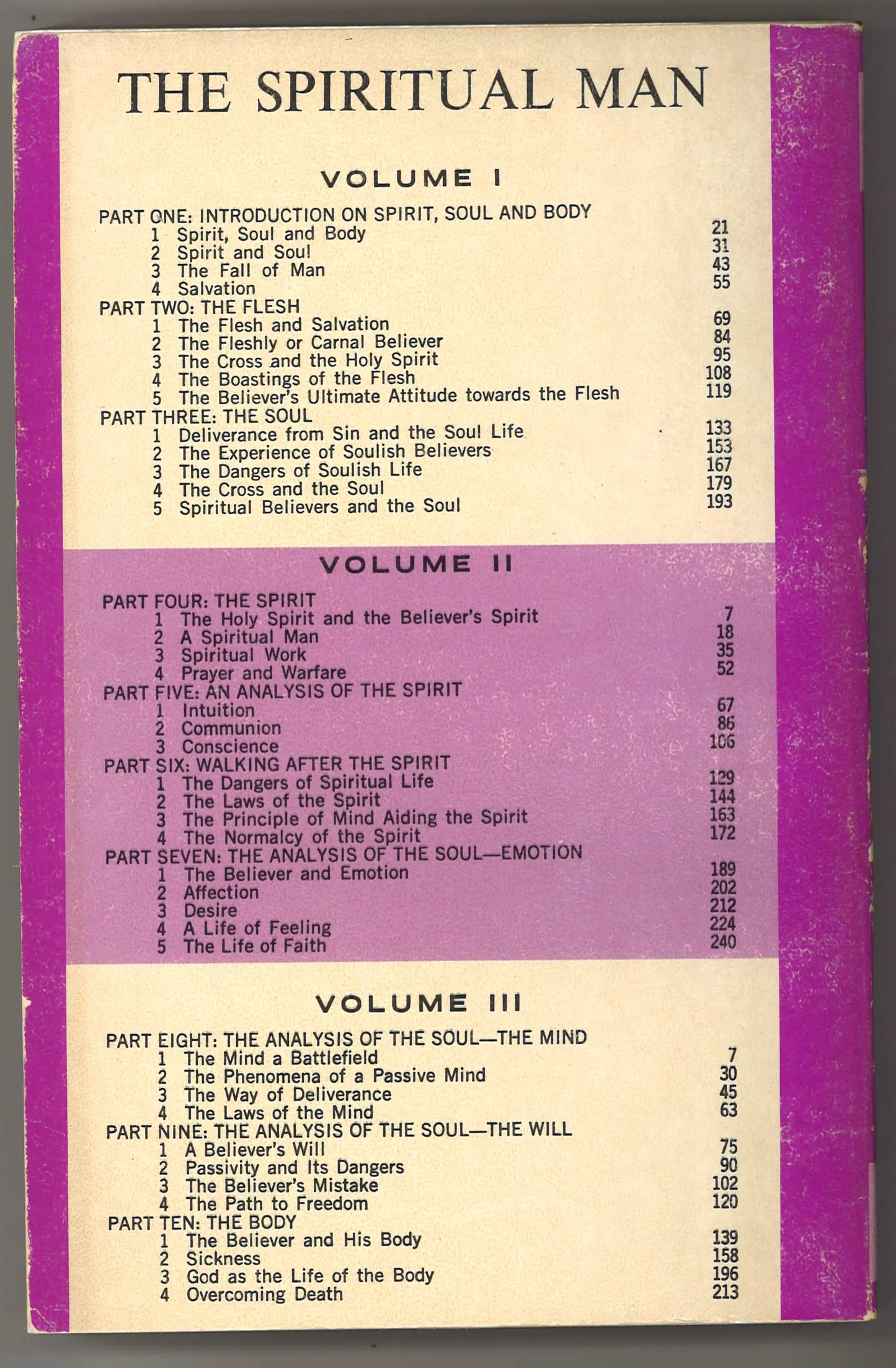 The Spiritual Man Volume Two (1968)