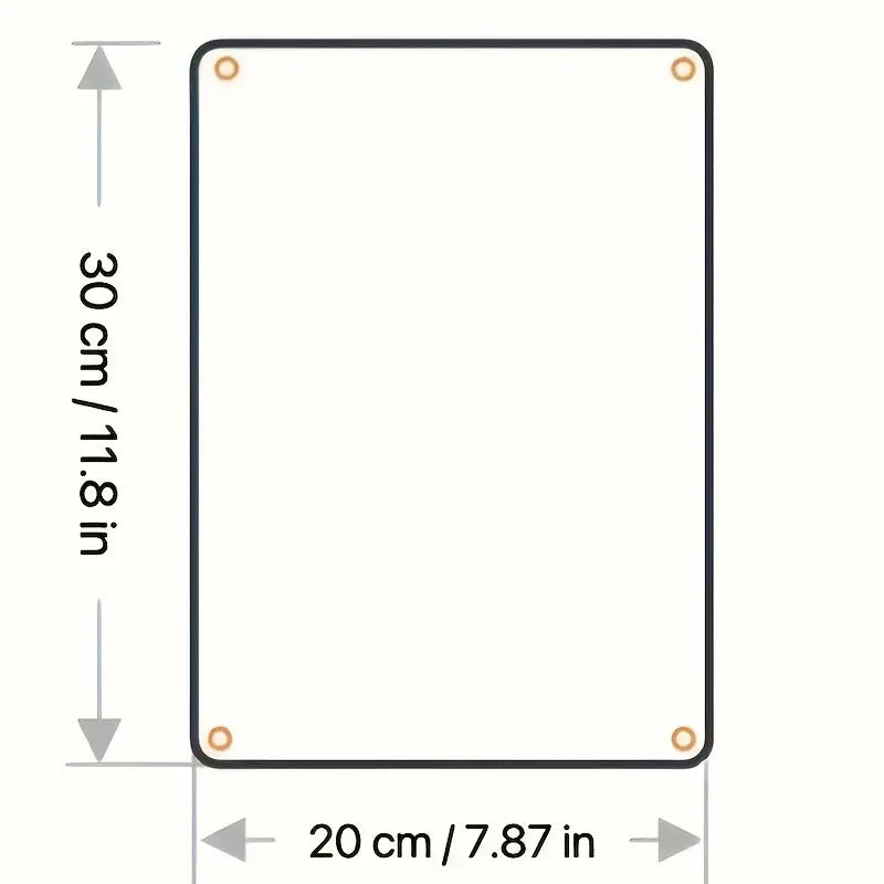 This Is Not A Drill - Tin (Aluminum) Sign iron sheet