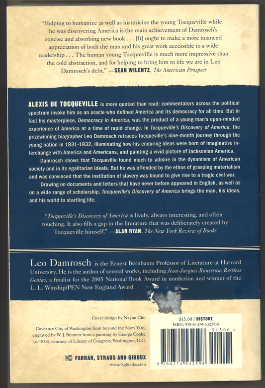 Tocqueville's Discovery of America - The Bookstore