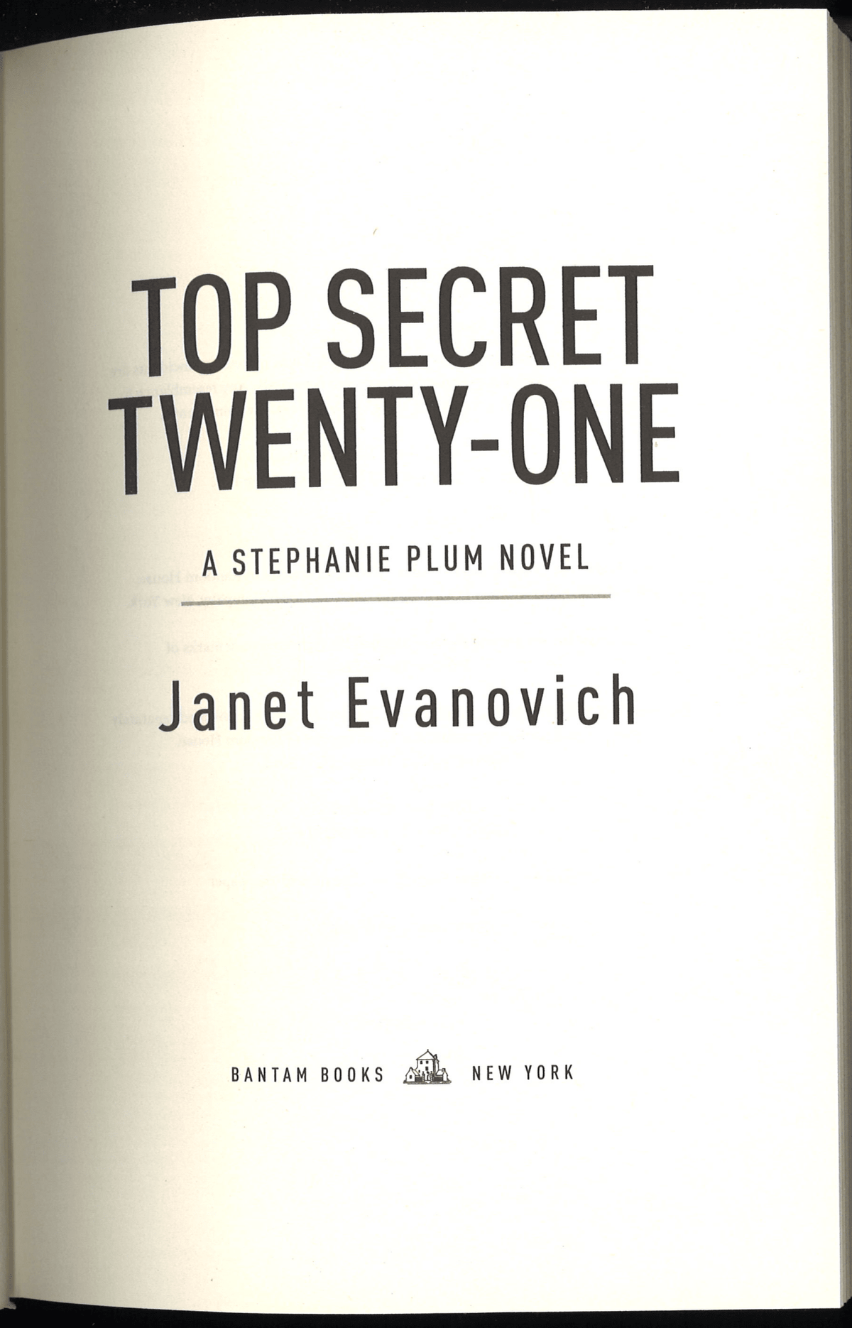Top Secret Twenty-One - The Bookstore