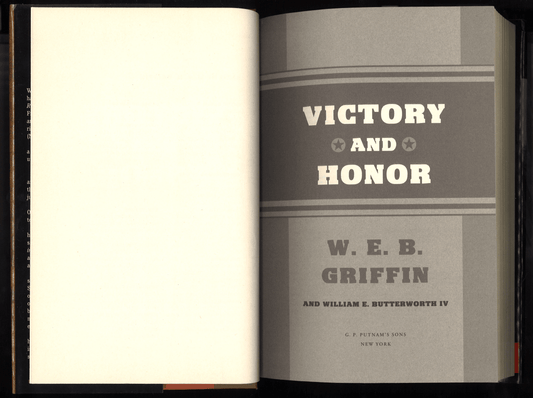 Victory and Honor (Honor Bound, Book 6) - The Bookstore