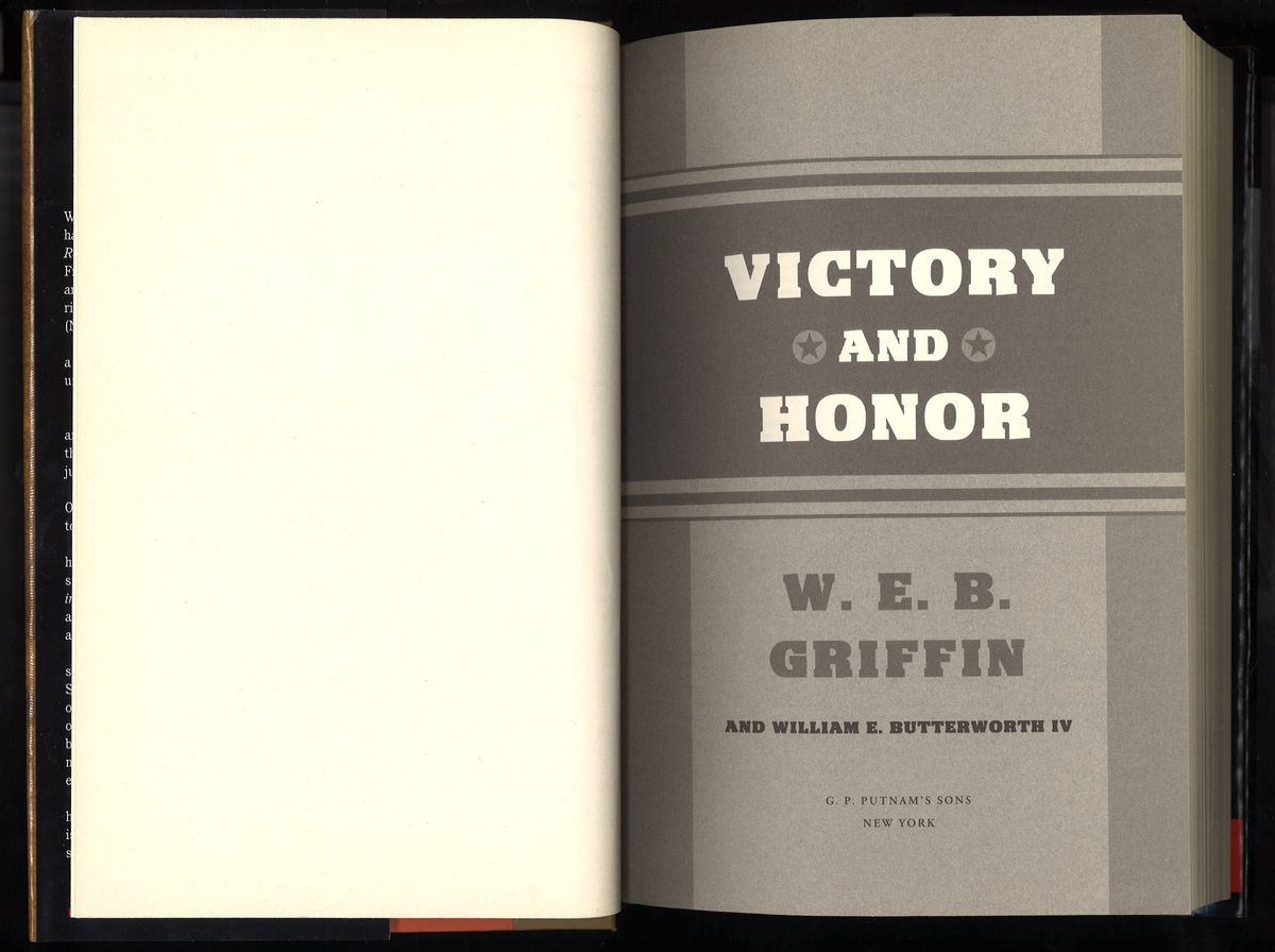 Victory and Honor (Honor Bound, Book 6)