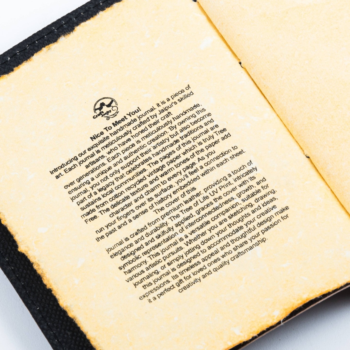 Vintage Leather Journal "Never Give Up On Your Dreams" R K Handicrafts and Exporters