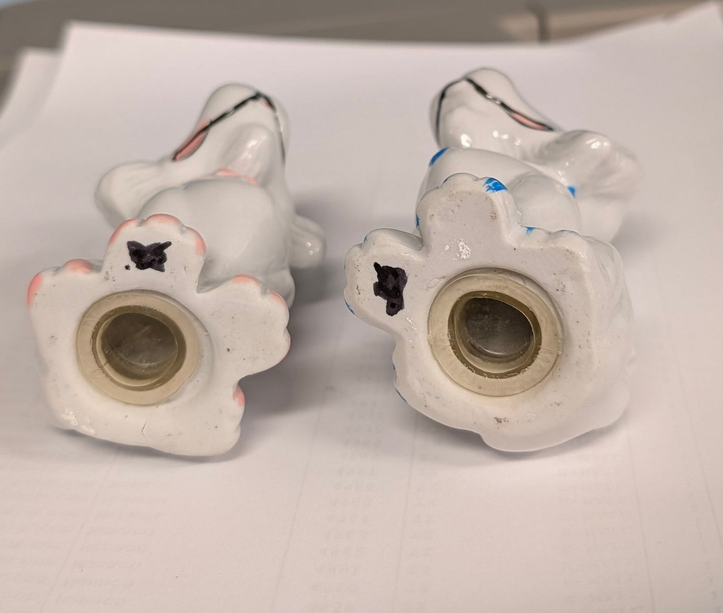 Vintage Salt and Pepper Shakers: Boy and Girl Dogs - The Bookstore