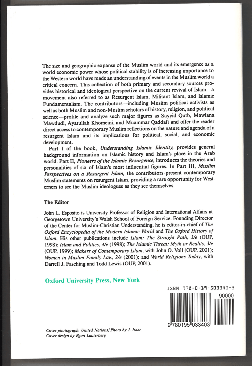 Voices of Resurgent Islam - The Bookstore