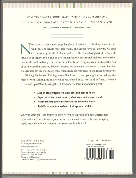 Walking for Fitness: The Beginner's Handbook - The Bookstore
