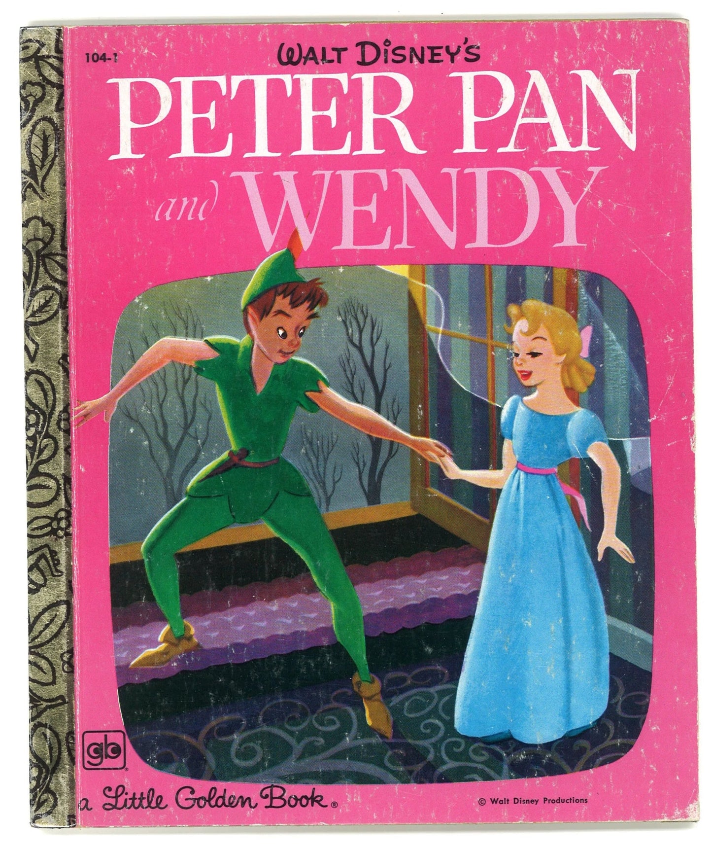 Walt Disney's Peter Pan and Wendy, a Little Golden Book #104-1 Annie North Bedford, Eyvind Earle