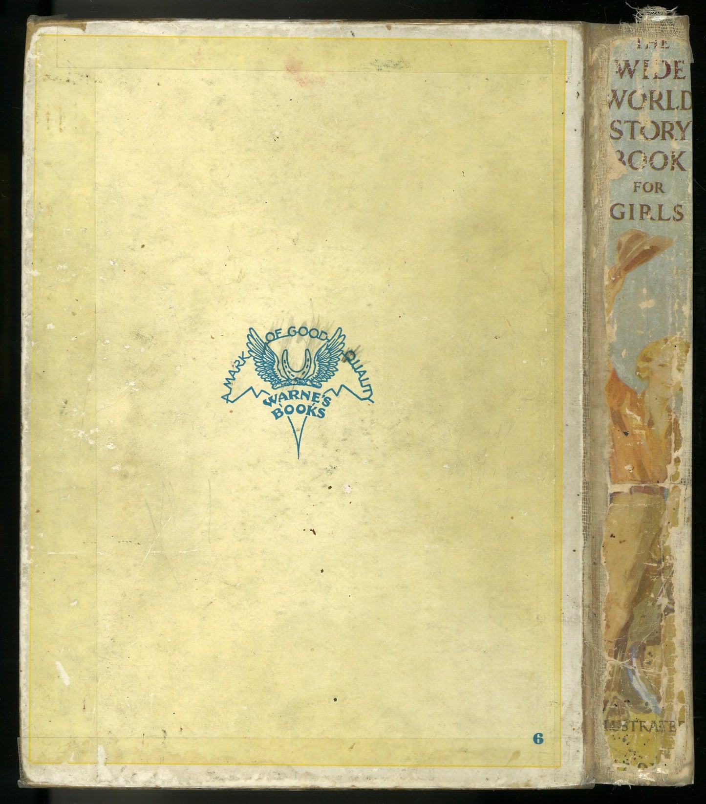 Warne's Wide World Story Book For Girls Mary England