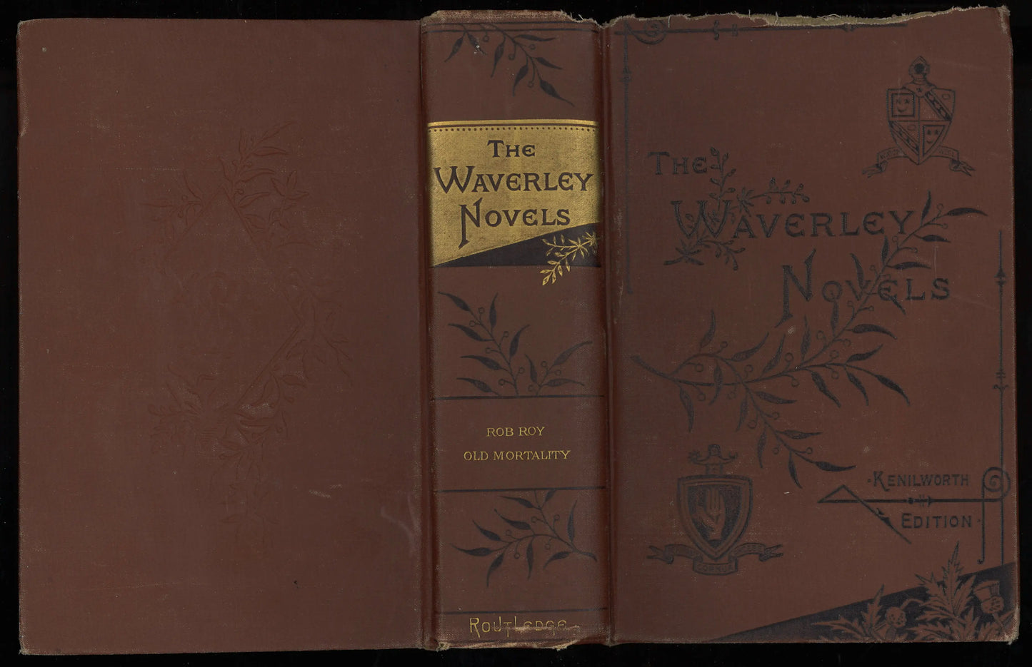 The Waverley Novels – Kenilworth Edition: Rob Roy and Old Mortality (1890)