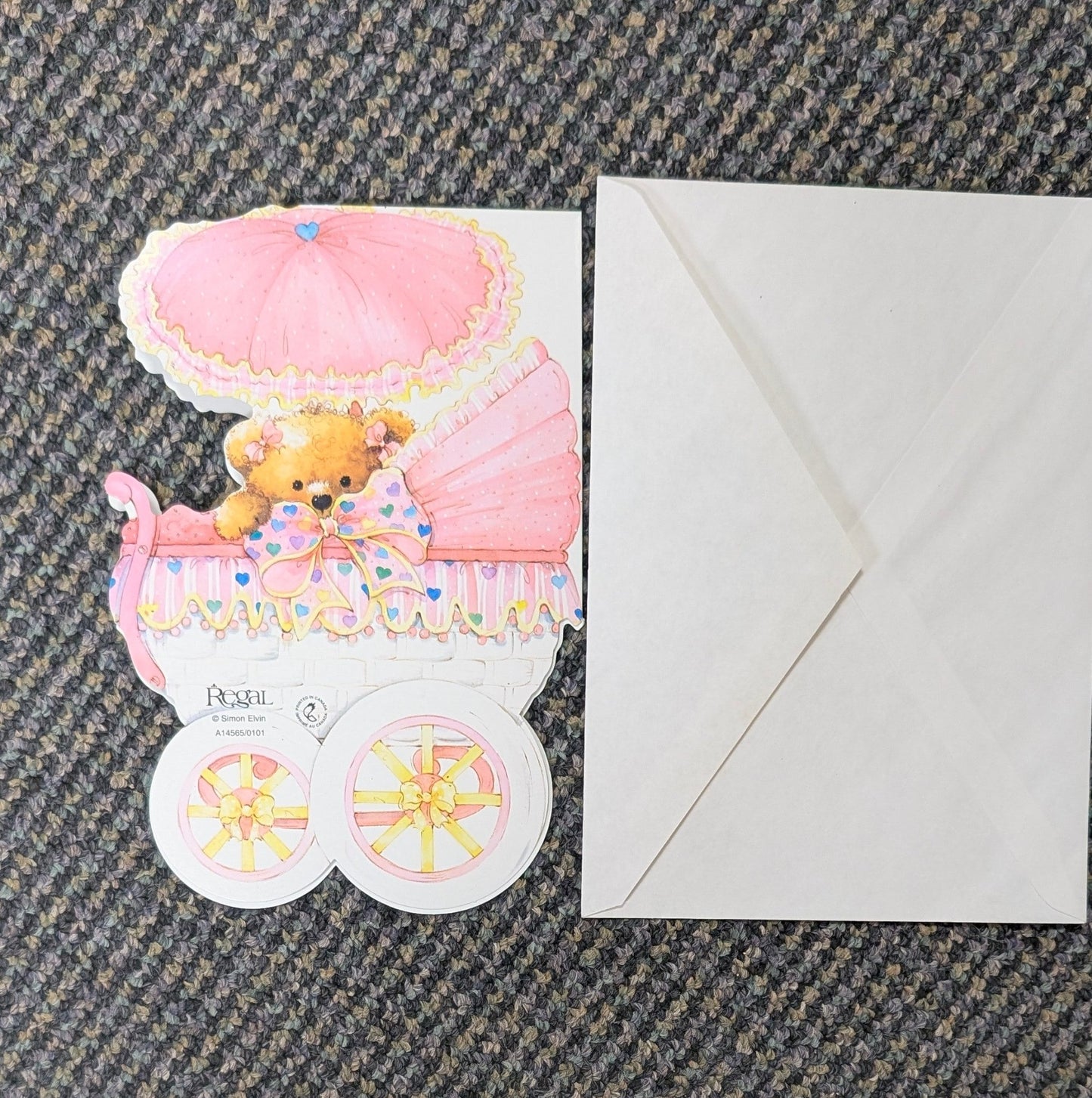 Welcome Baby Greeting Card - “A Lovely Little Girl” - The Bookstore