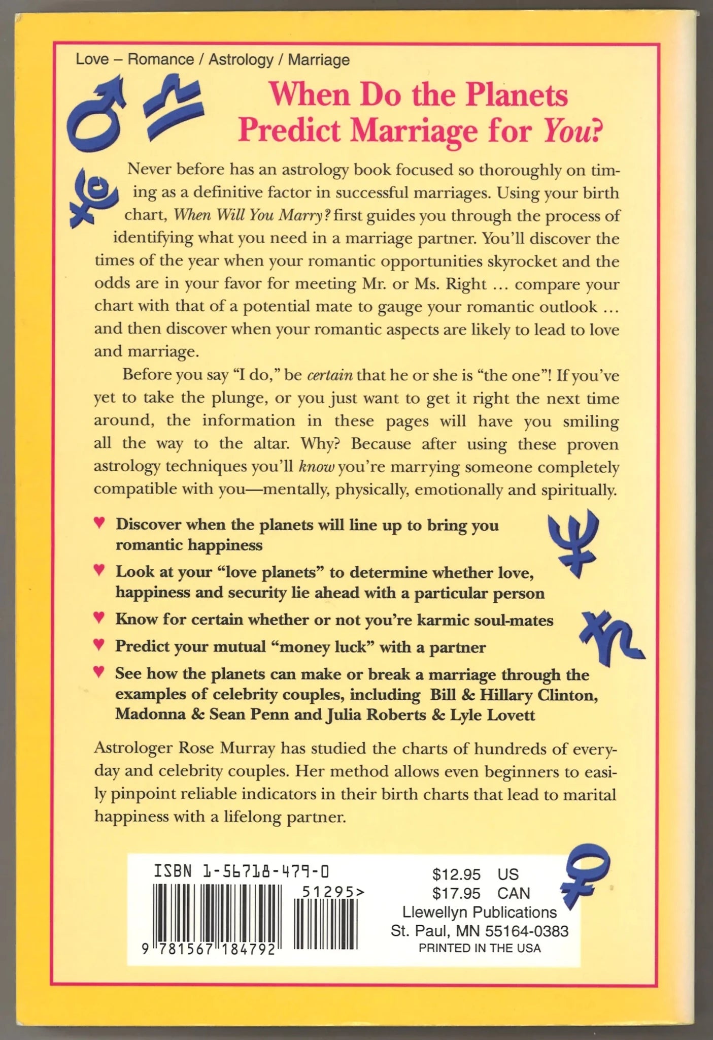 When Will You Marry?: Your Romantic Destiney Through Astrology - The Bookstore