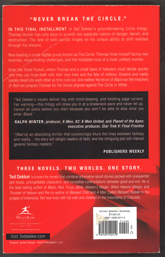 White: The Great Pursuit (The Circle Trilogy, 3)