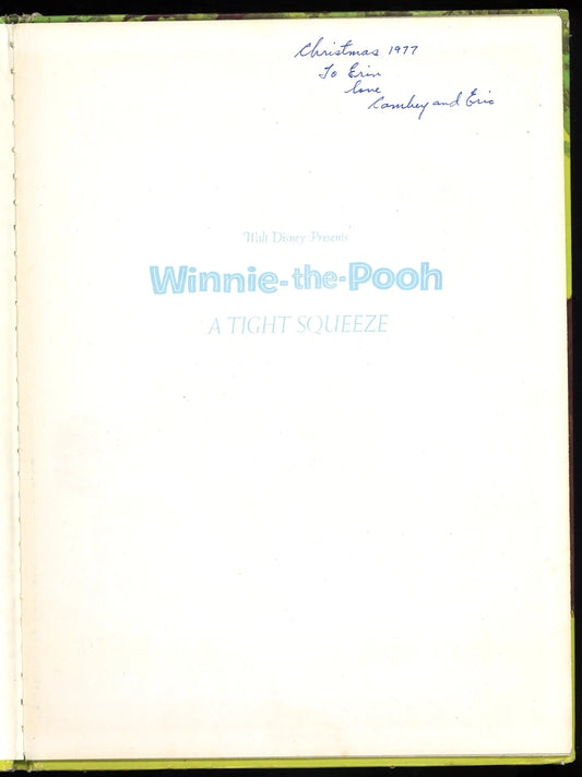 Winnie-The-Pooh: A Tight Squeeze - The Bookstore