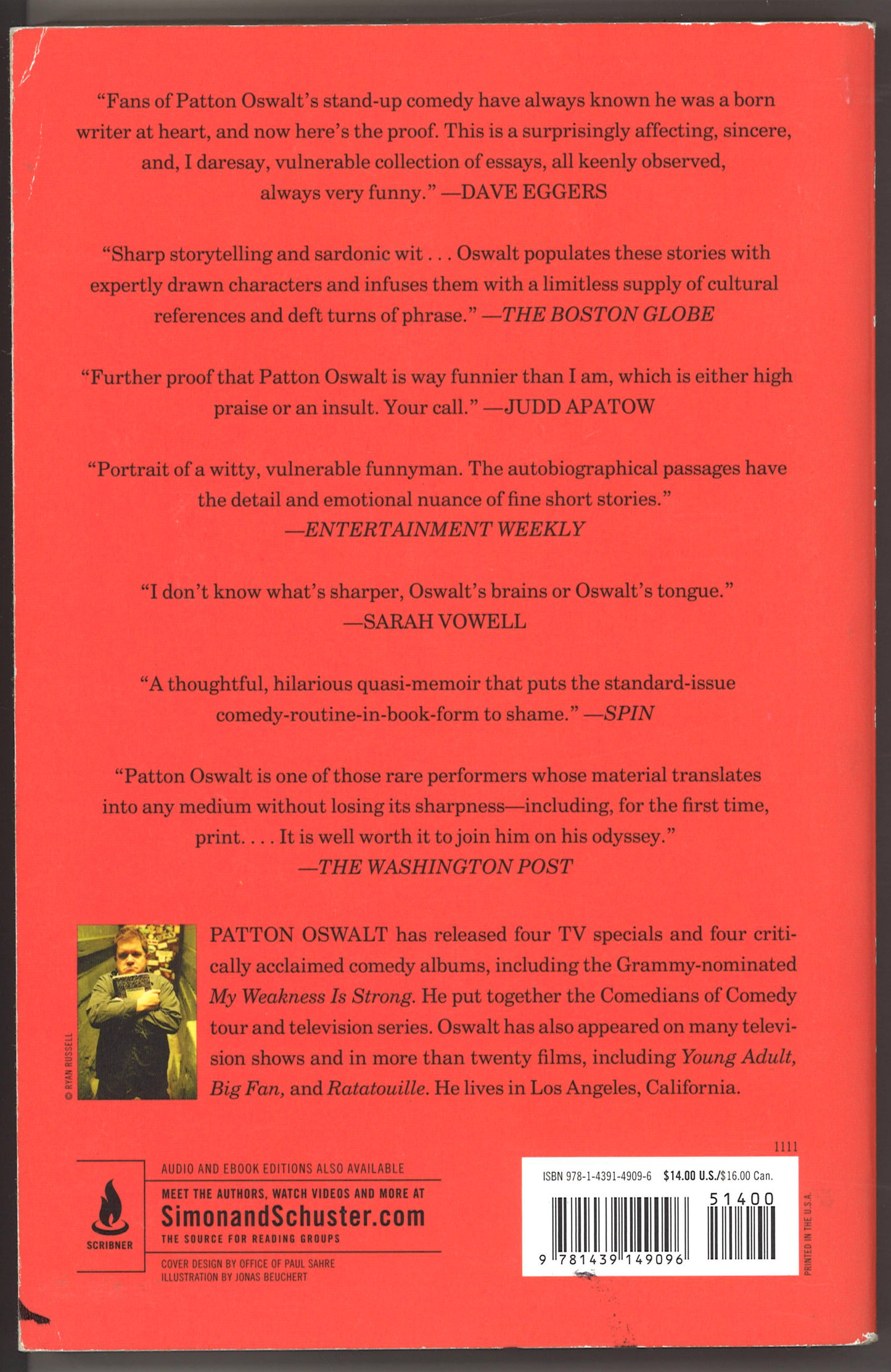Zombie Spaceship Wasteland: A Book by Patton Oswalt