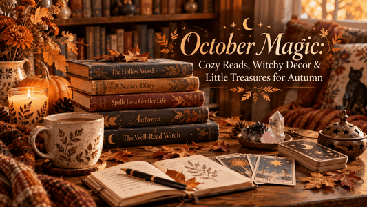 October Magic: Cozy Reads, Witchy Decor & Little Treasures for Autumn - The Bookstore