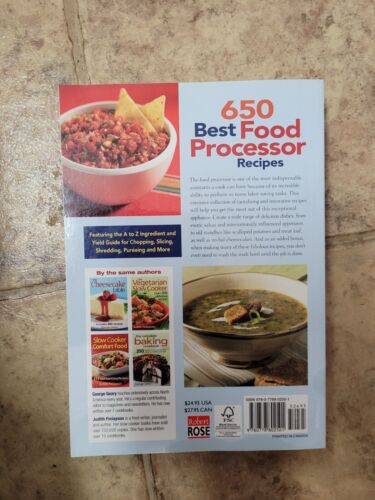 650 Best Food Processor Recipes Cookbook George Geary & Judith Finlayson