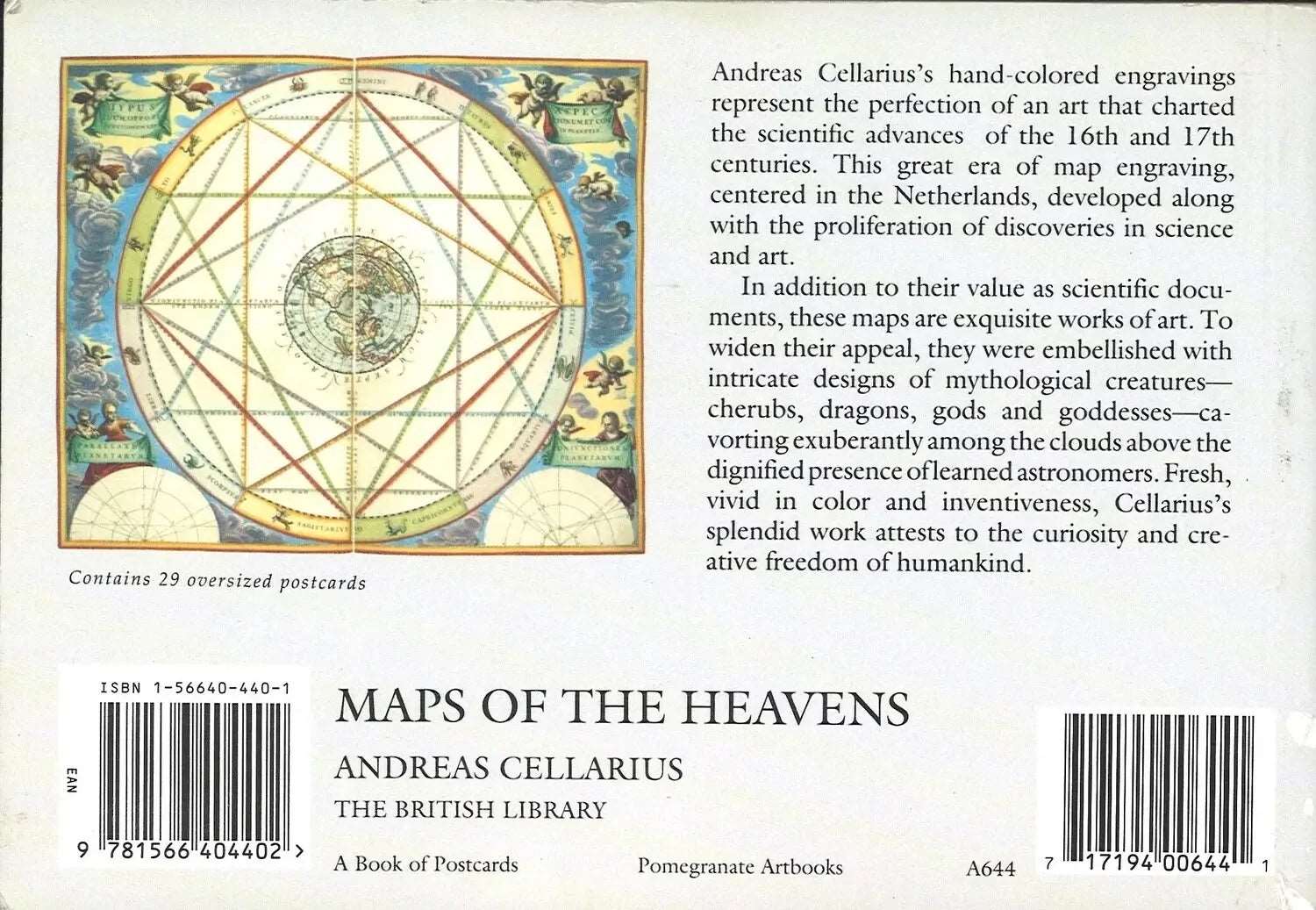 Maps Of The Heavens by Andreas Cellarius