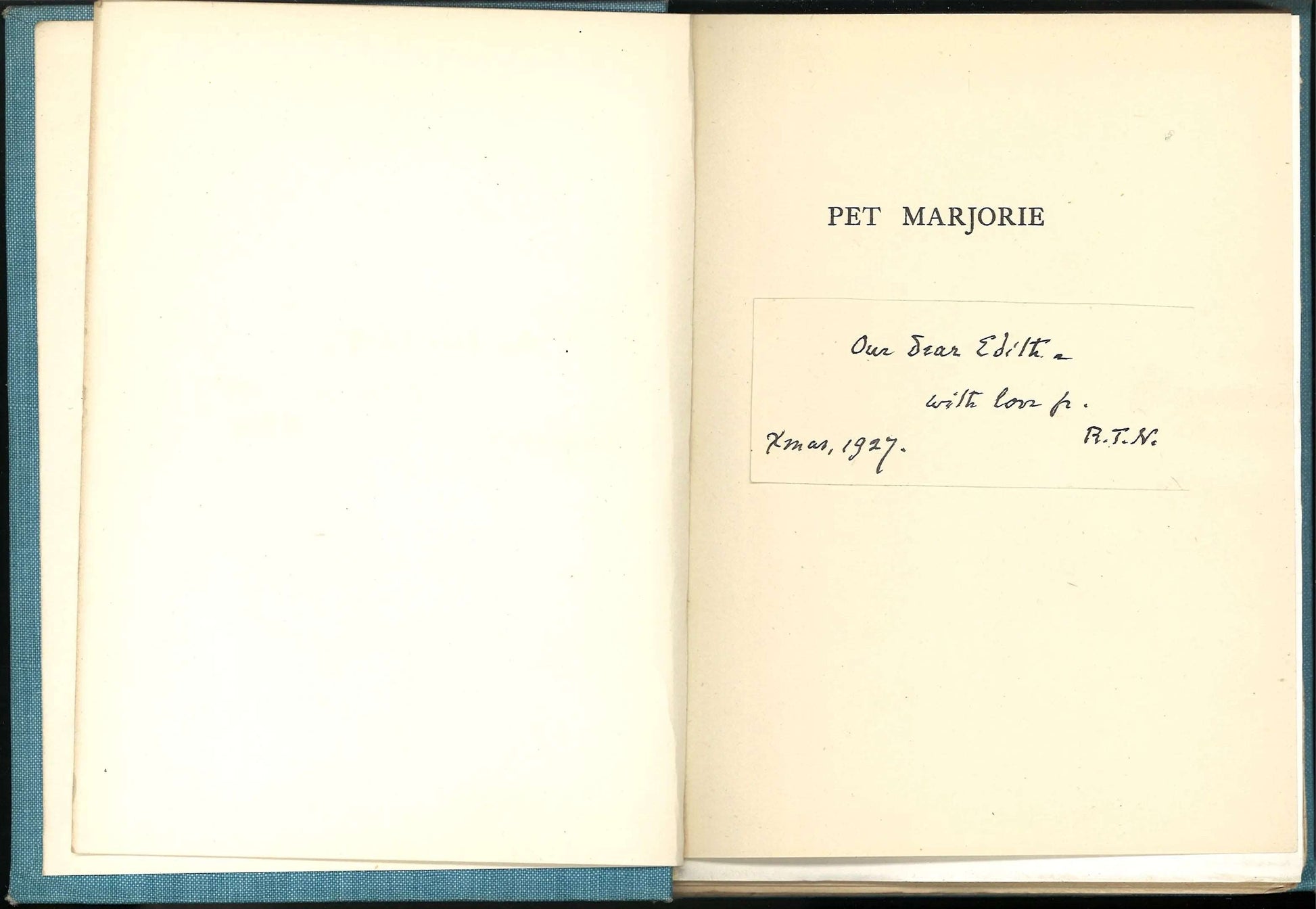 Pet Marjorie: A Story of Child Life Fifty Year Ago, Dr. John Brown