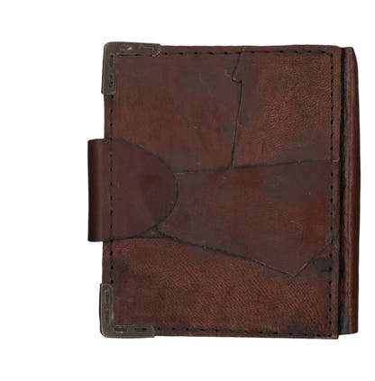 3D Heart Mini Leather Journal ML Marcaleather