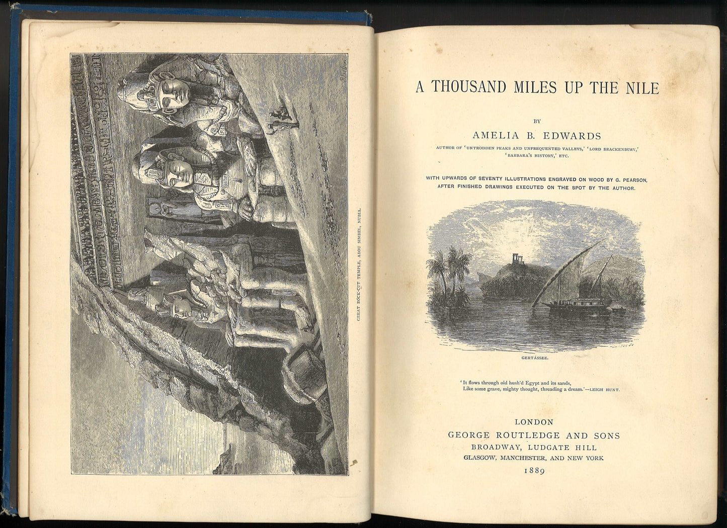 A Thousand Miles Up The Nile by Amelia B. Edwards