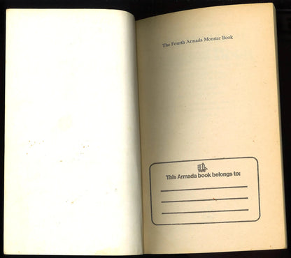 4th Armada Monster Book - 1978 First UK Edition - The Bookstore