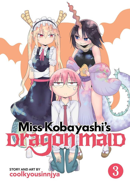 Miss Kobayashi's Dragon Maid Vol. 3 cover image