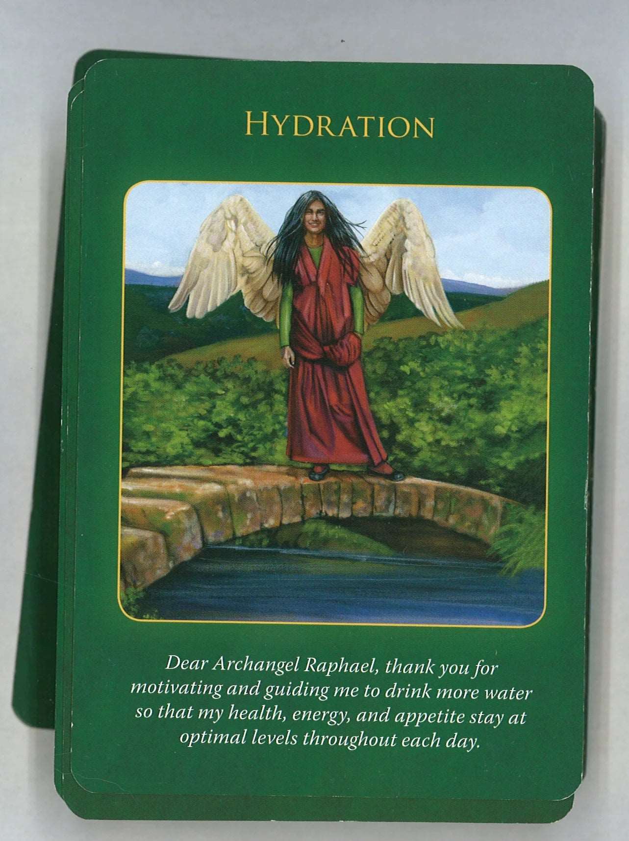Archangel Raphael Healing Oracle Cards: A 44-Card Deck and Guidebook