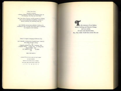 Joy In Mudville: The Big Book of Baseball Humor