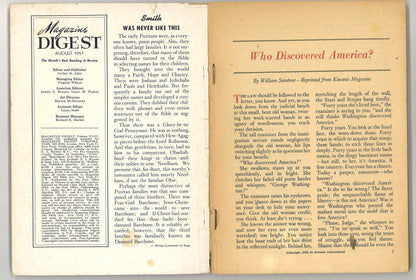 Magazine Digest, August 1951, Volume XXIII, No. 11