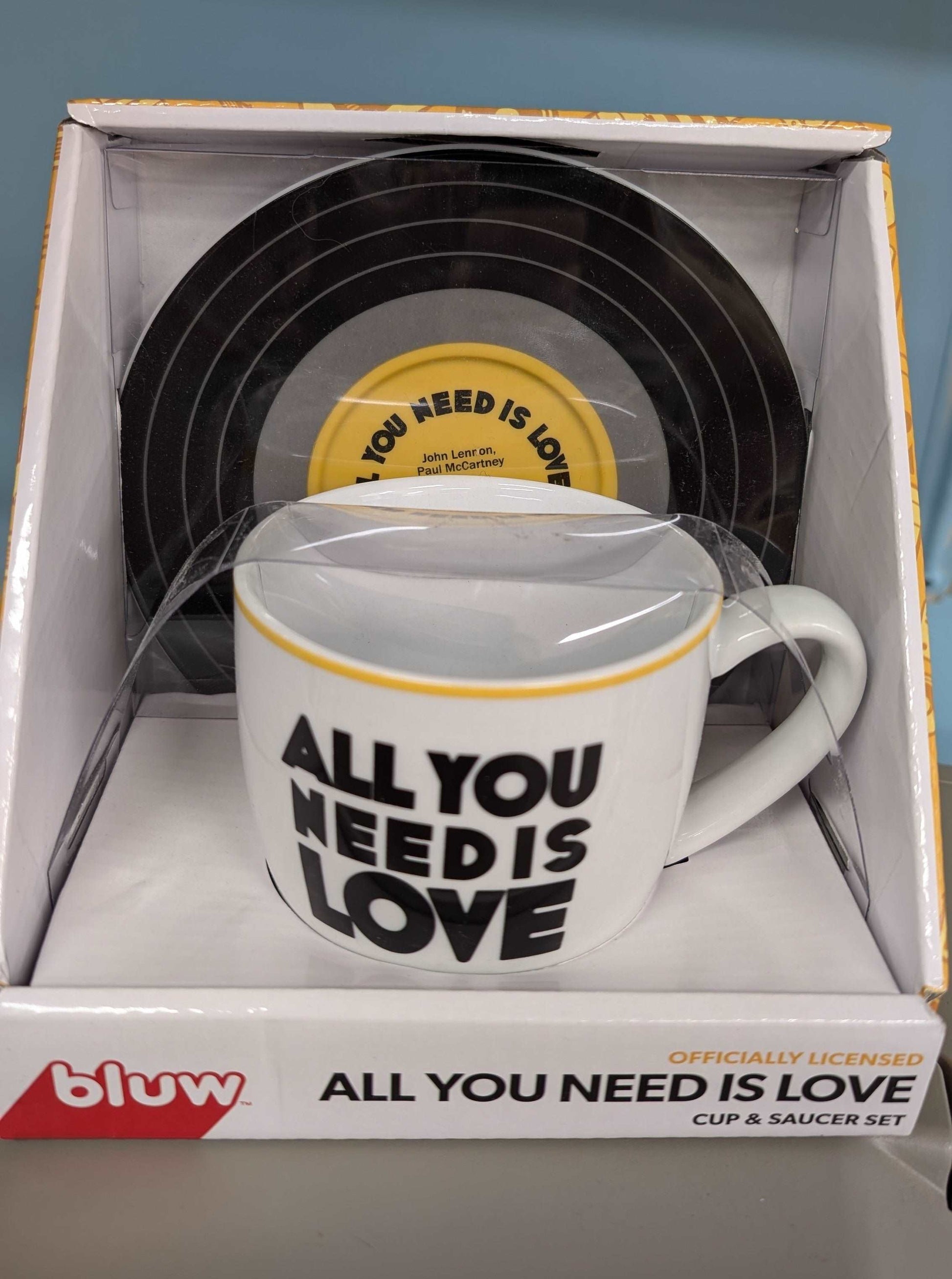 All You Need is Love Cup & Saucer