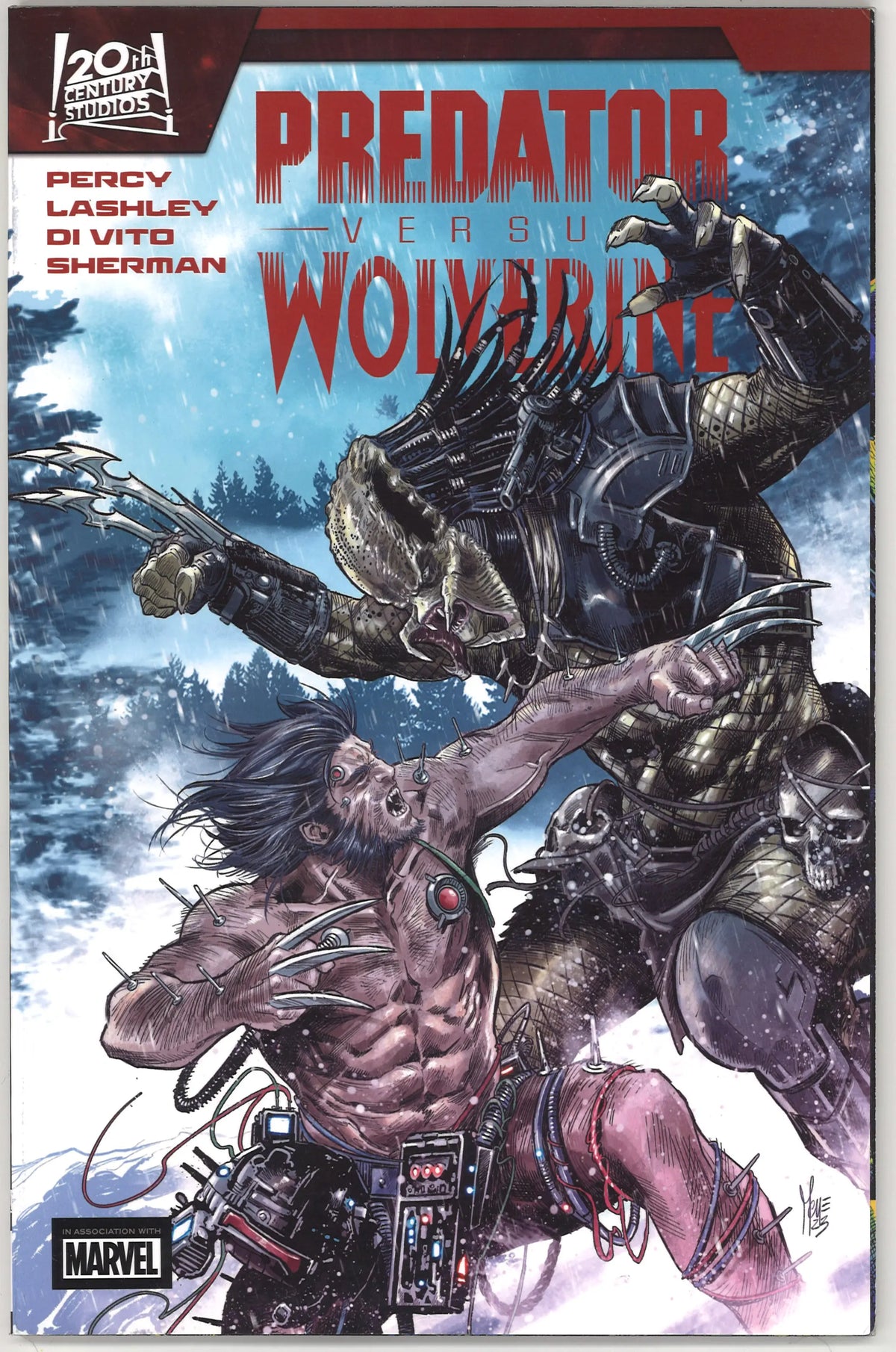 Predator versus Wolverine