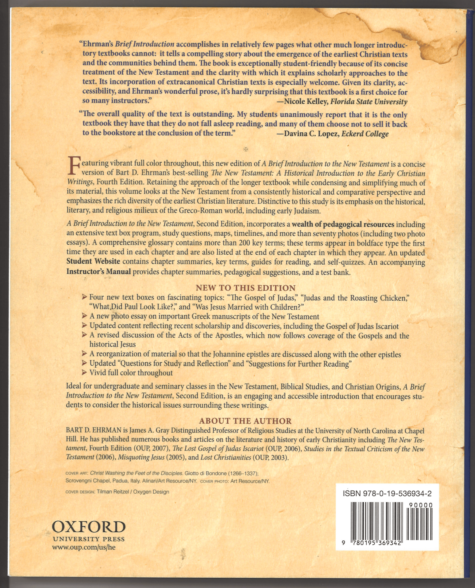A Brief Introduction to the New Testament - Second Edition - The Bookstore