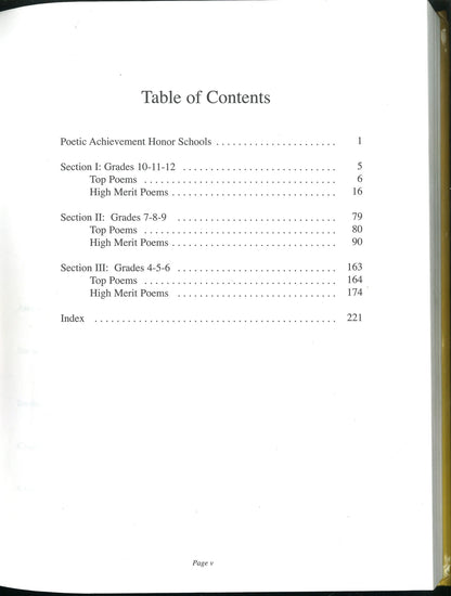 A Celebration of Young Poets Canada - Fall 2002 (Signed) - The Bookstore