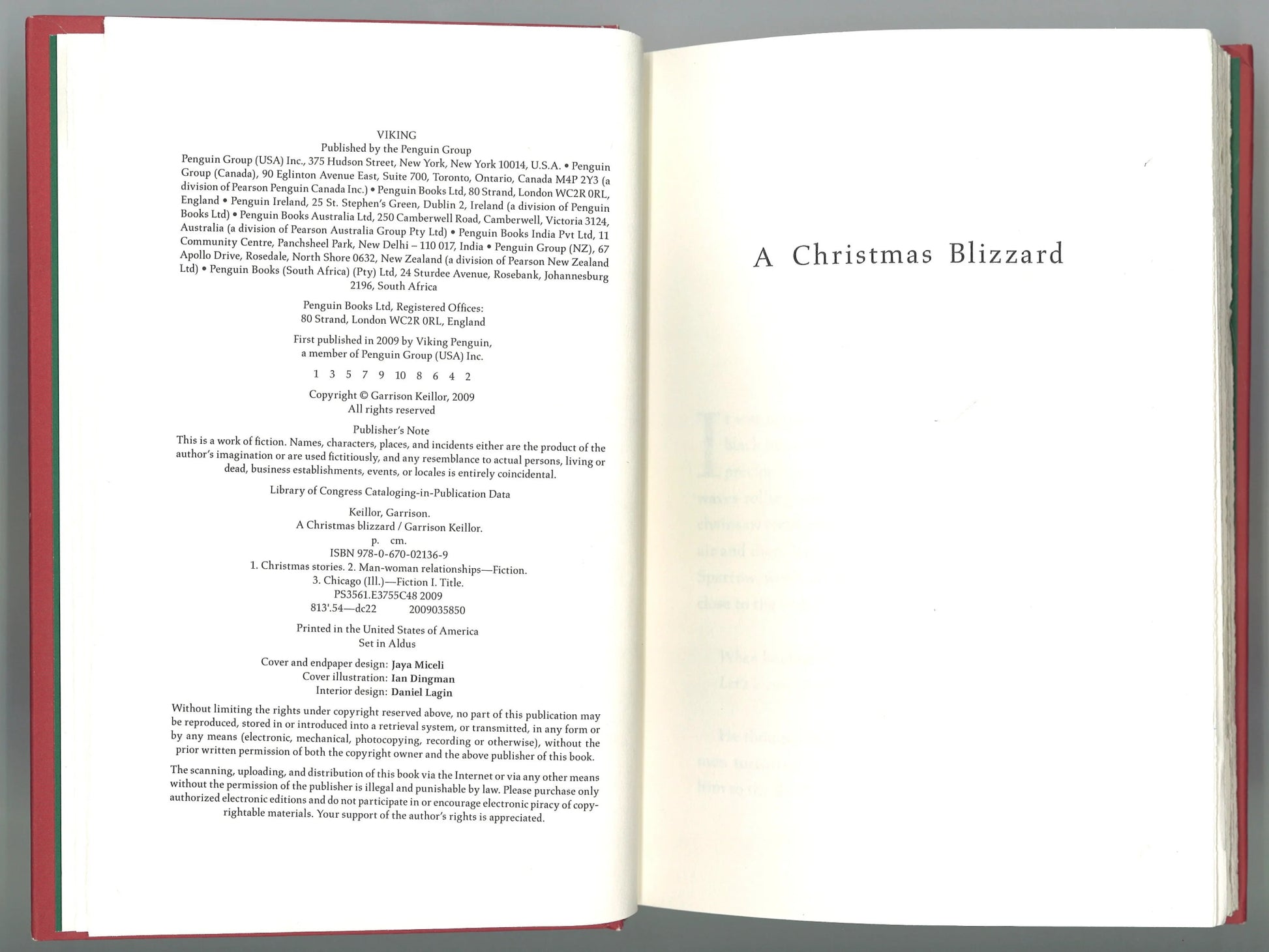 A Christmas Blizzard - The Bookstore