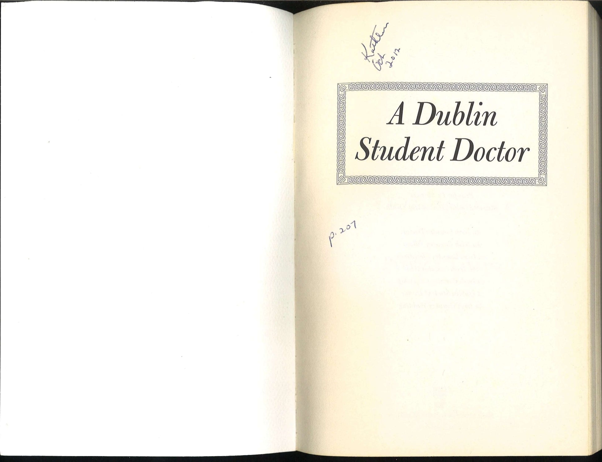 A Dublin Student Doctor: An Irish Country Novel (Irish Country Books, 6) - The Bookstore