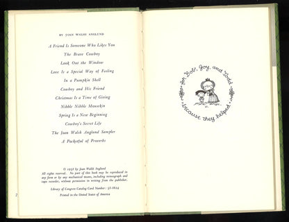 A Friend is Someone Who Likes You - First Edition 1958 - The Bookstore