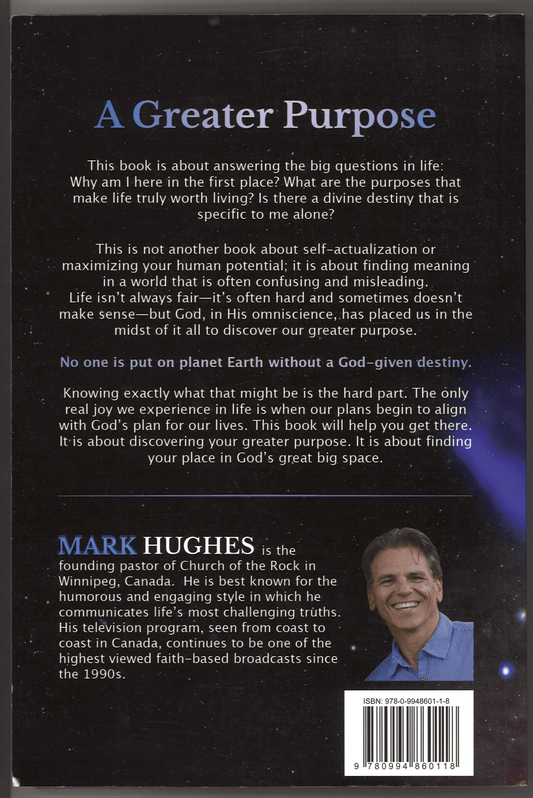 A Greater Purpose: Finding Your Place in God's Great Big Space (The Greater Series) - The Bookstore