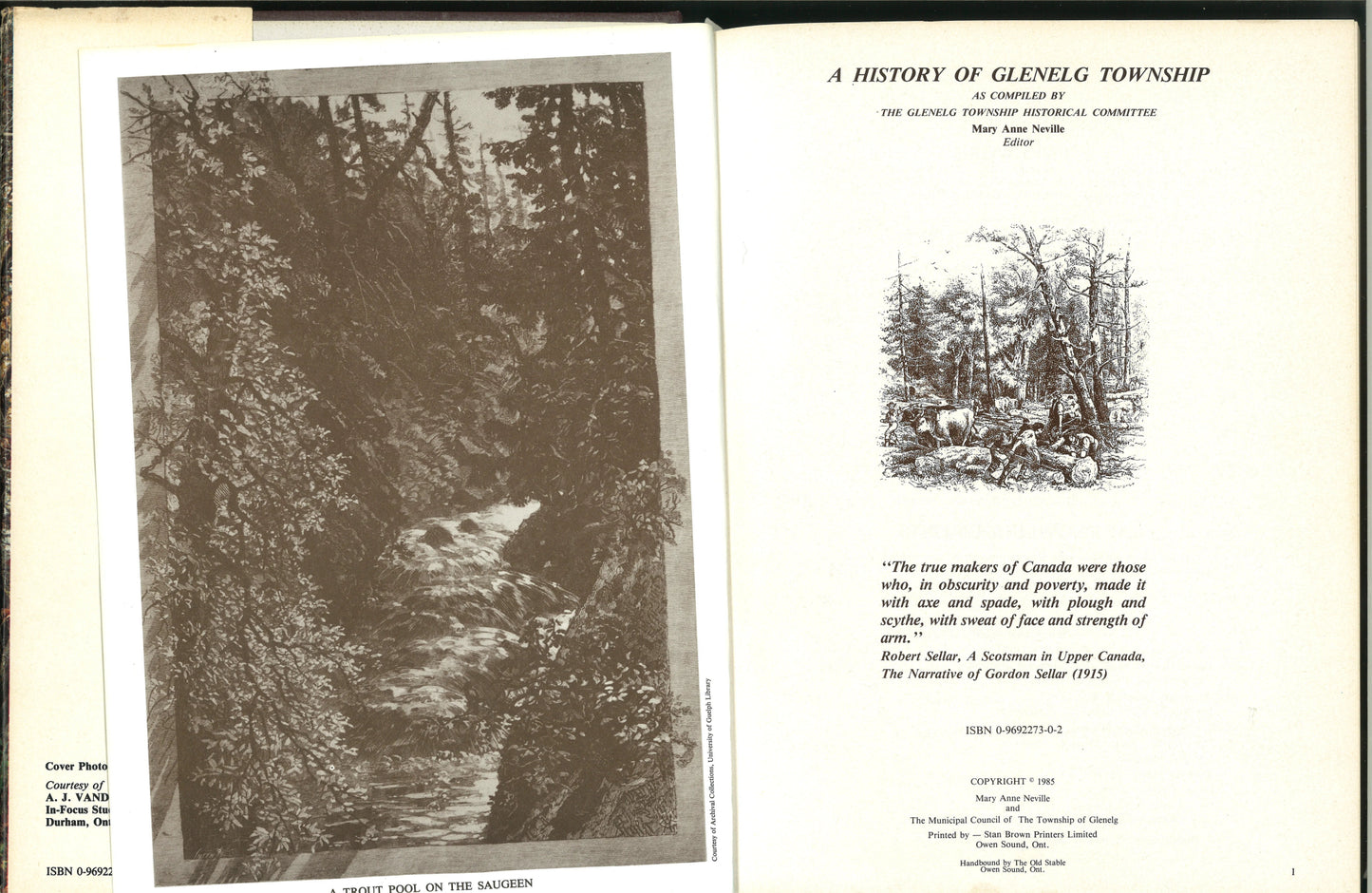 A History of Glenelg Township - The Bookstore