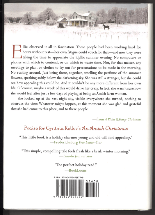 A Plain & Fancy Christmas: A Novel - The Bookstore