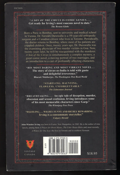 A Son Of The Circus - The Bookstore