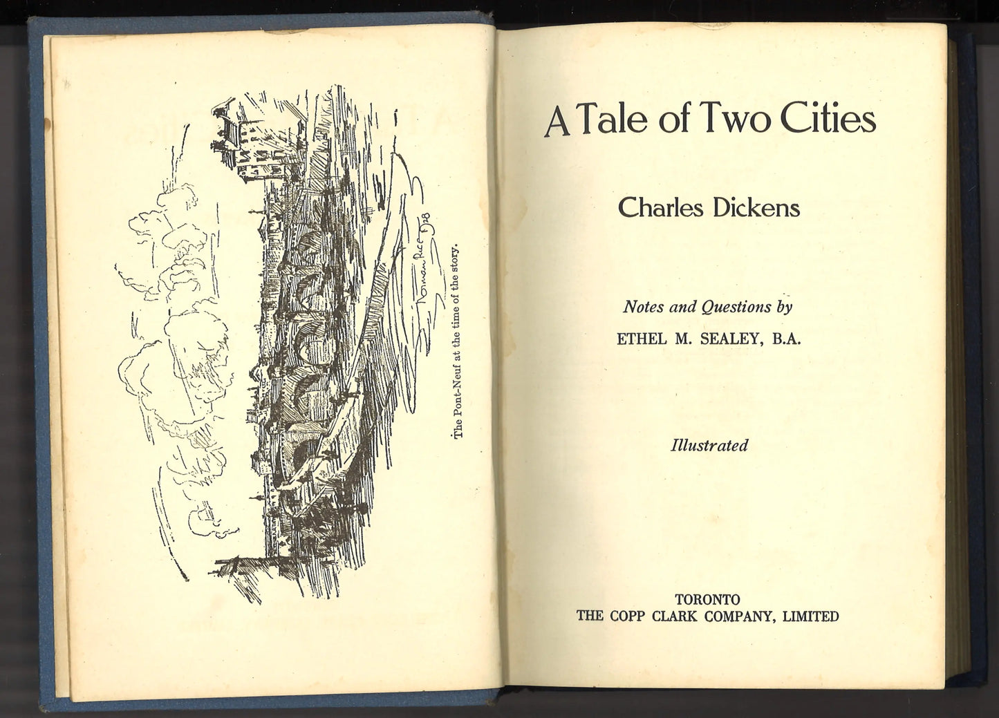 A Tale of Two Cities - Canadian School Edition 1935