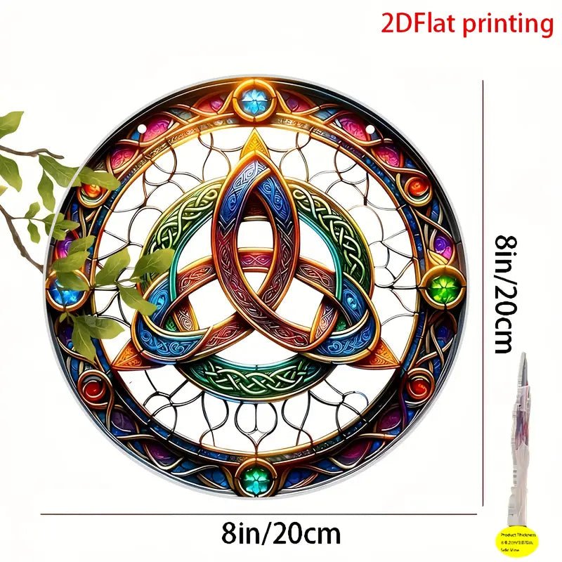 Acrylic Celtic Knot Suncatcher Wcx Shop
