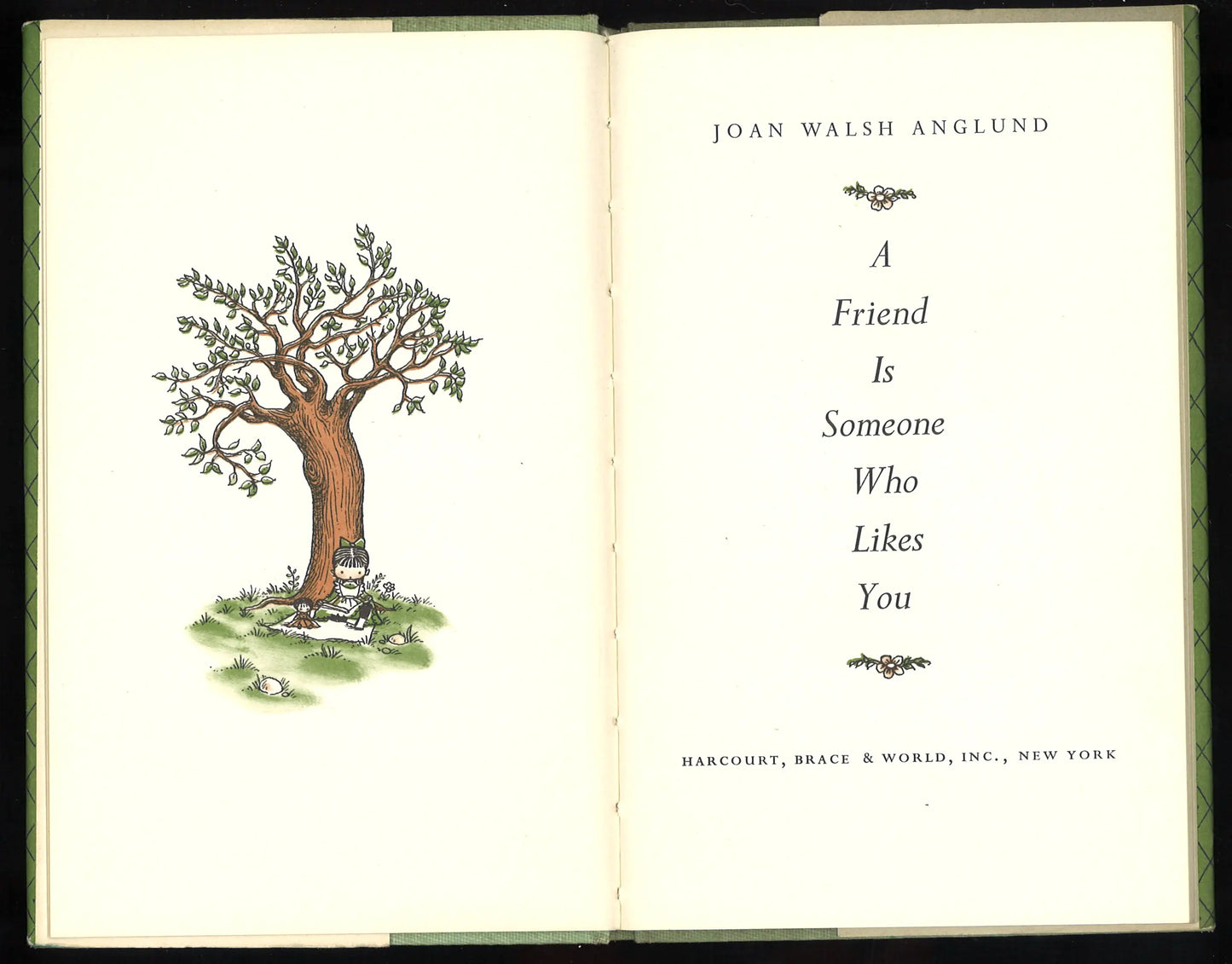 A Friend is Someone Who Likes You - First Edition 1958