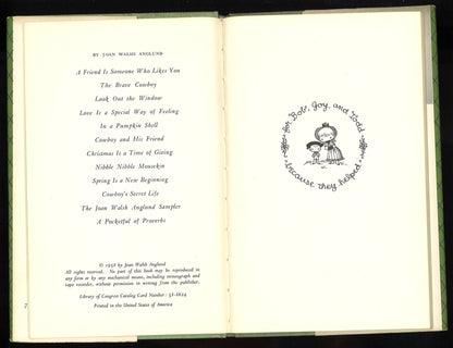 A Friend is Someone Who Likes You - First Edition 1958