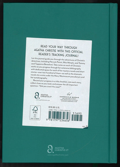 Agatha Christie Reading Tracker: Read, Solve, Record - The Bookstore